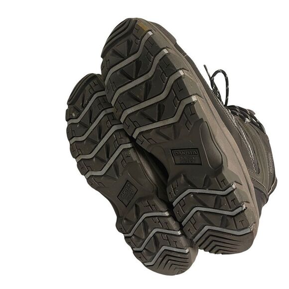 DAKOTA Men’s Steel Toe Lace Up Safety Work Boots Protective Footwear Gray 8 EE - Picture 7 of 8